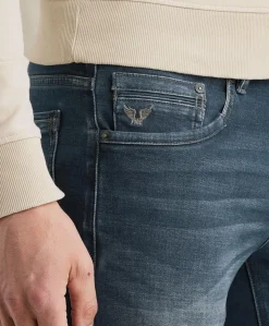 TAILWHEEL DARK NATURAL DENIM heren jeans blauw
