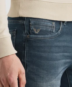 TAILWHEEL DARK NATURAL DENIM heren jeans blauw