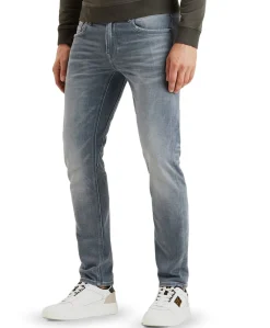 TAILWHEEL DARK NATURAL DENIM heren jeans grijs