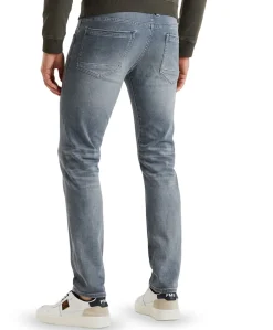 TAILWHEEL DARK NATURAL DENIM heren jeans grijs