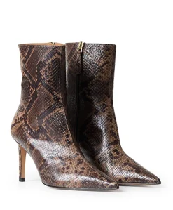 Tamara dames enkellaarzen beige