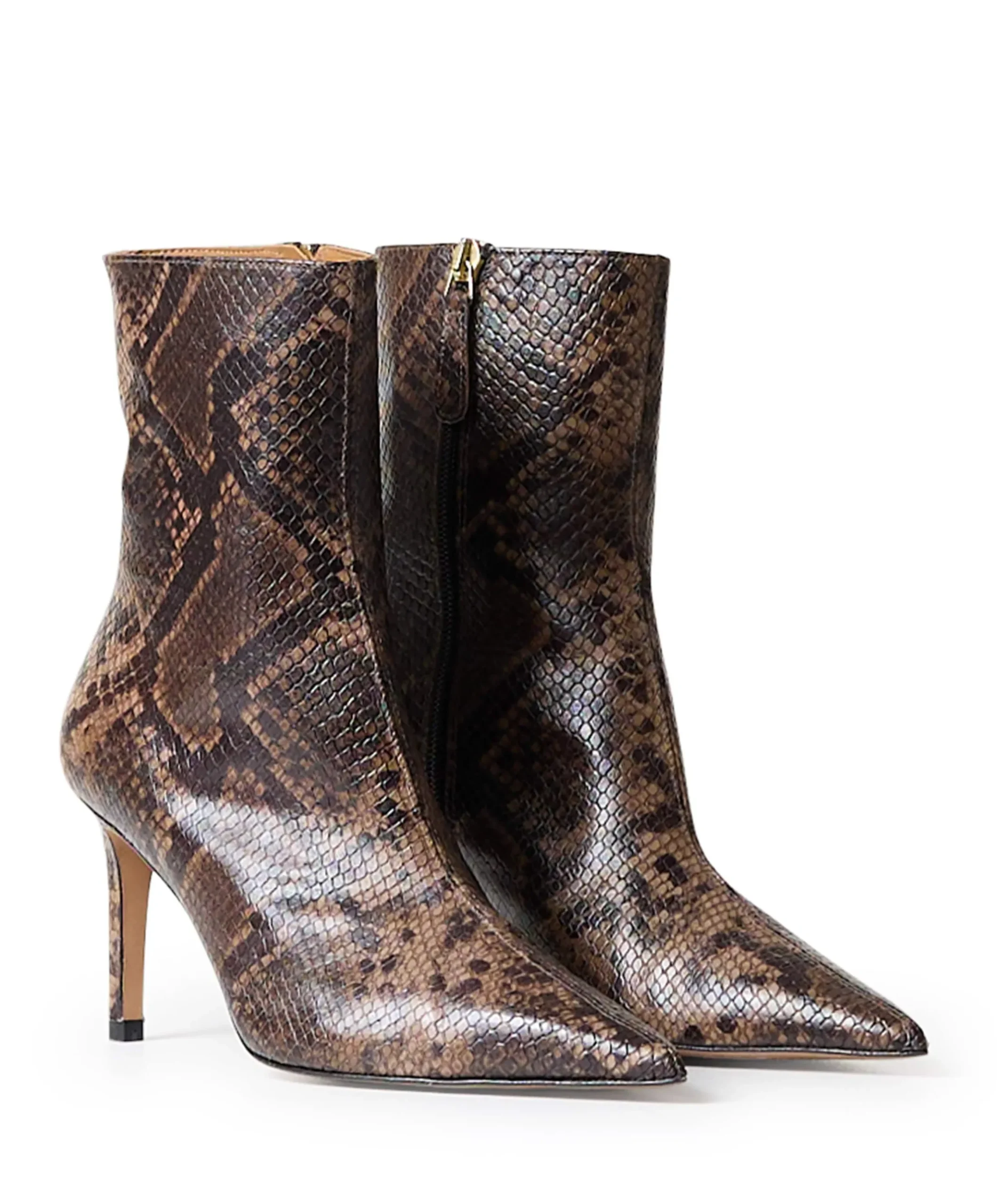 Tamara dames enkellaarzen beige