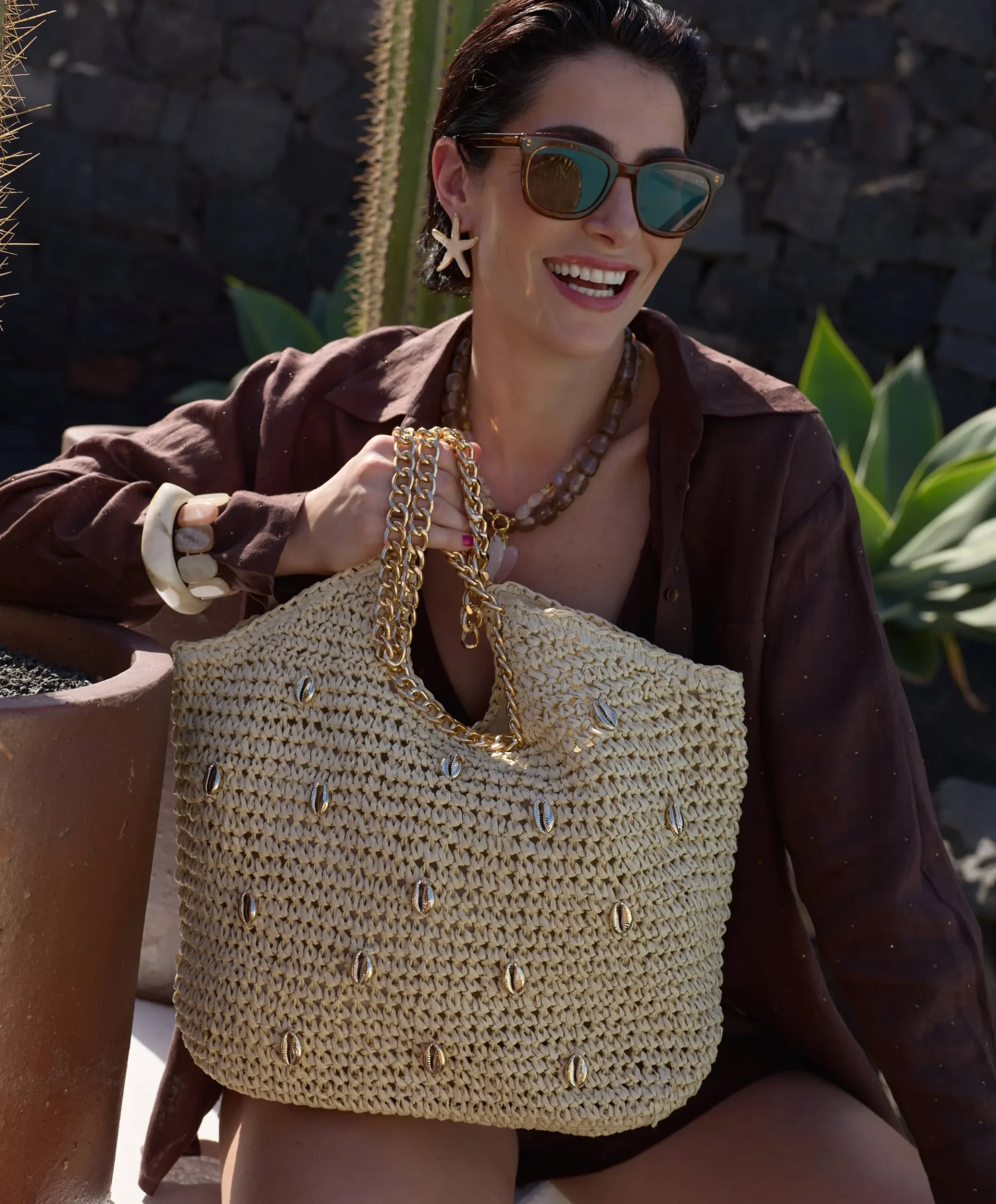 Tas beige