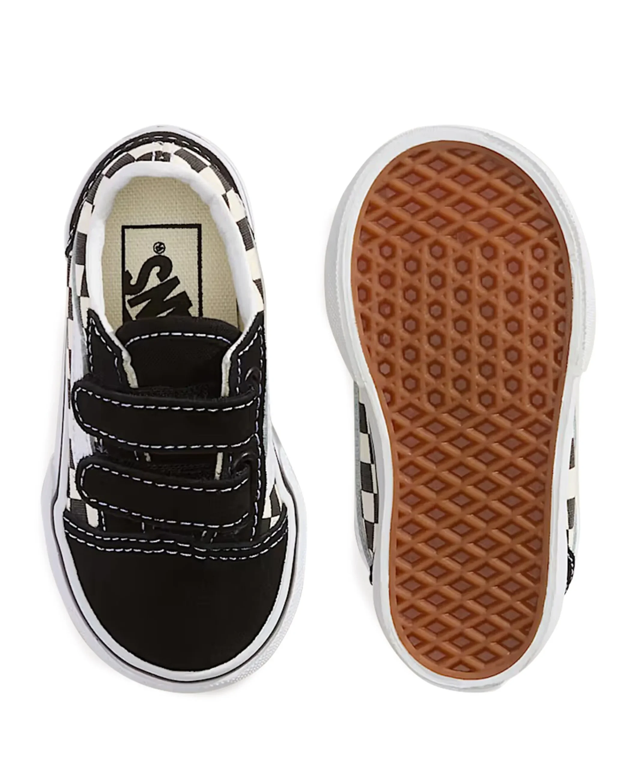 TD Old skool v jongens sneakers zwart