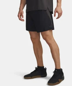 Tech Vent 7in New-blk heren shorts zwart