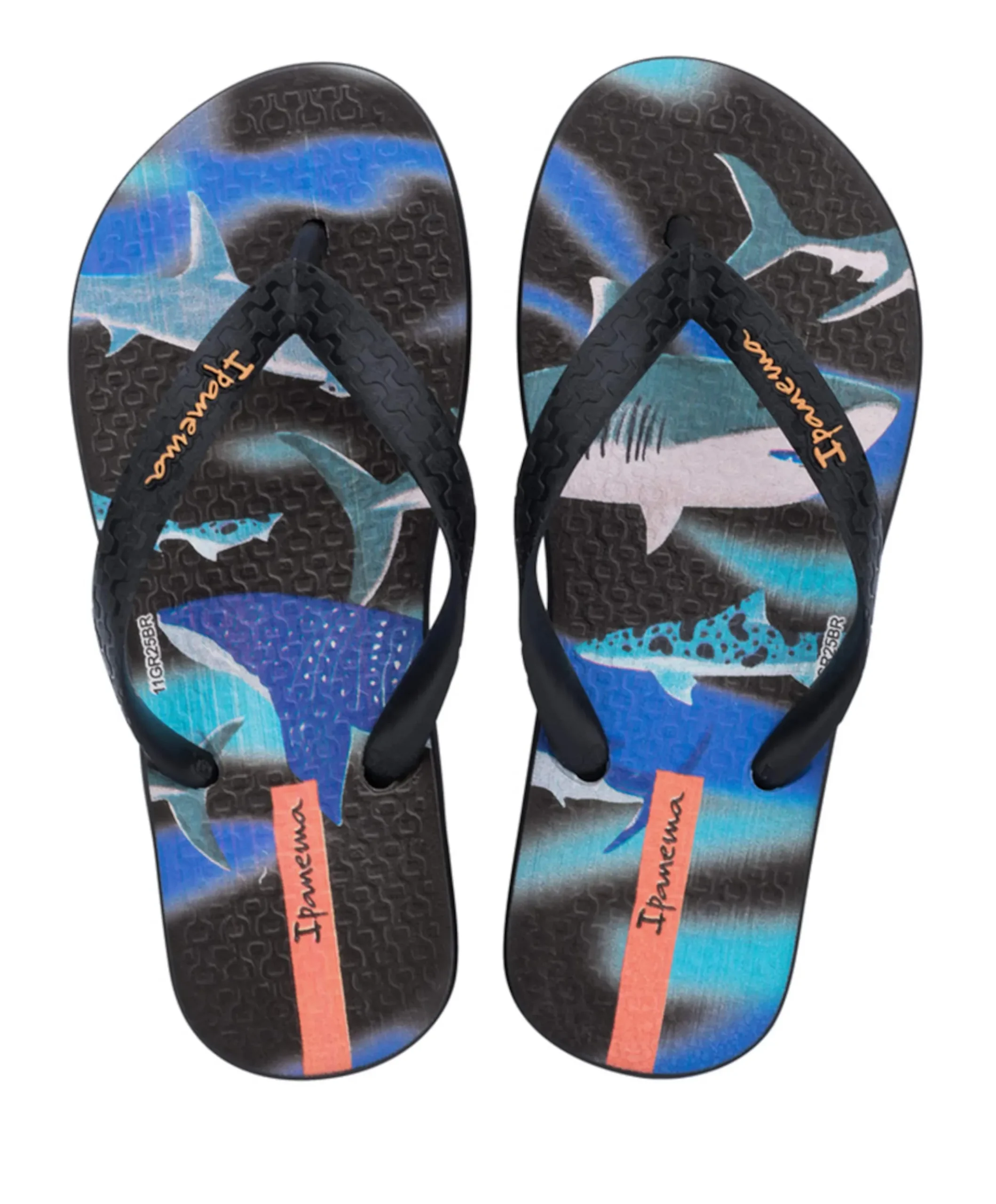 Temas Boys Kids jongens slippers zwart
