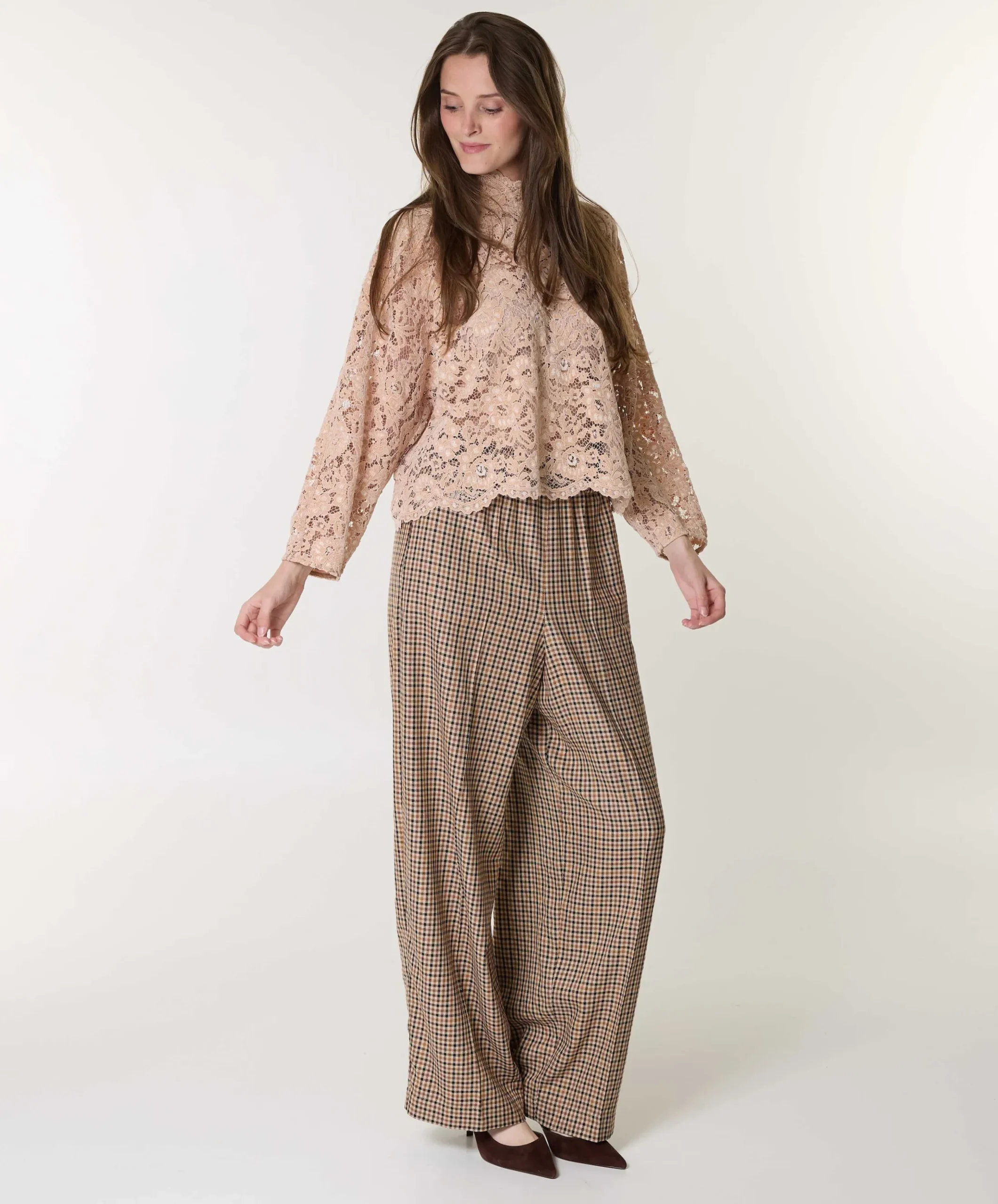 Terra dames pantalon bruin