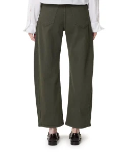 The Half Pipe Flood dames jeans groen