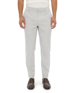 THEOPL 769 CLOUD LINEN heren broek grijs