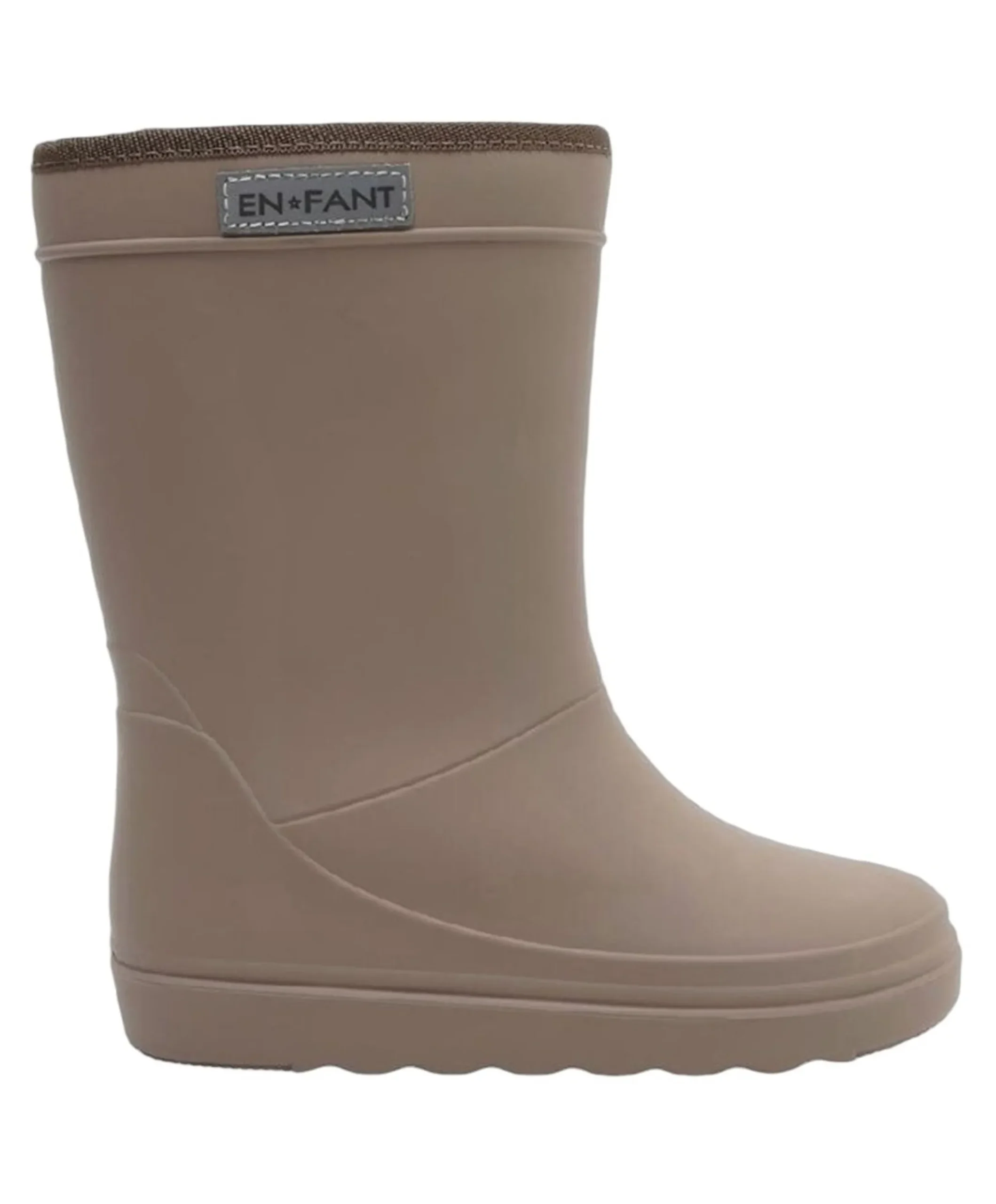 Thermo Boots Solid uniseks regenlaarzen bruin