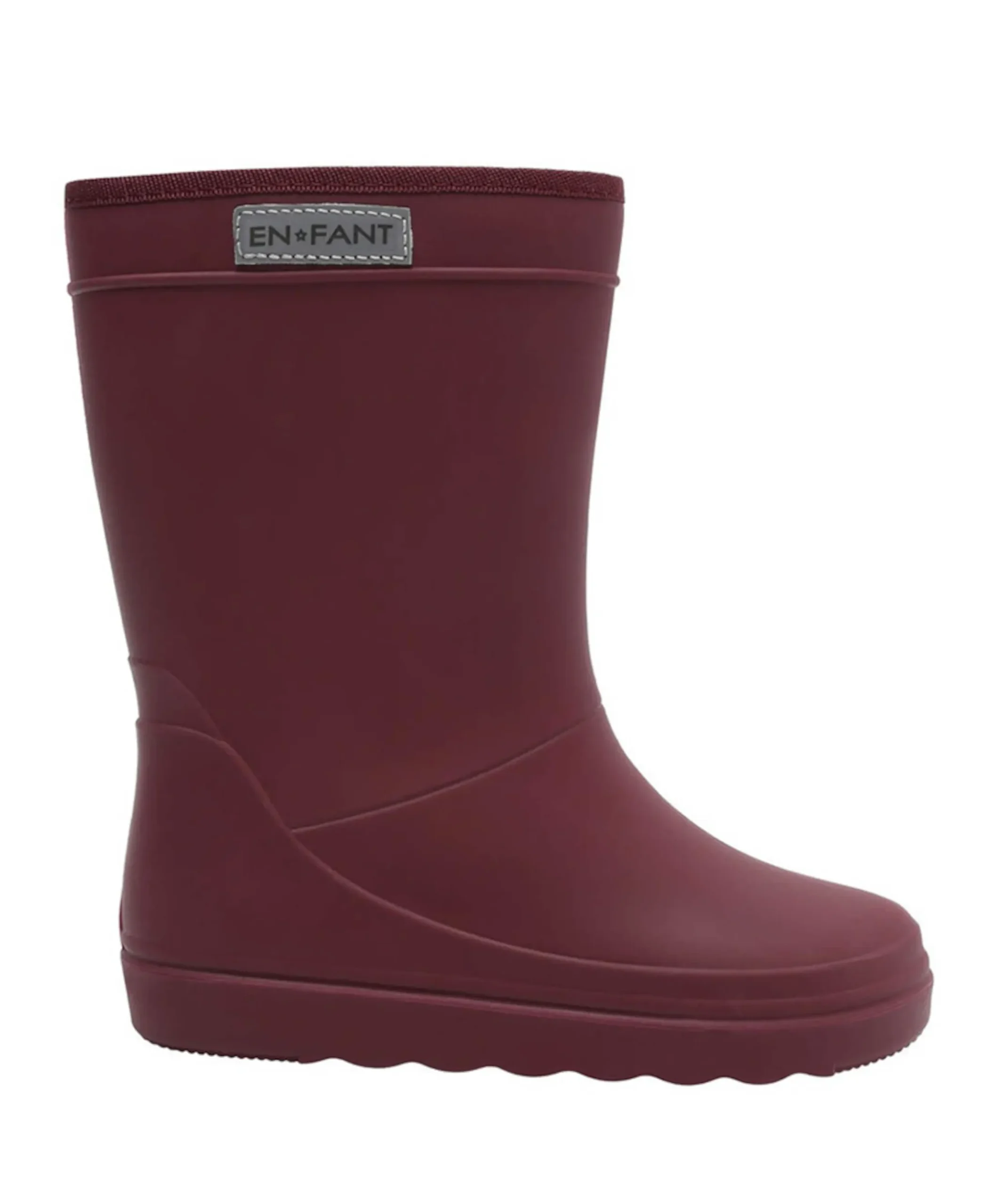 Thermo Boots Solid uniseks regenlaarzen bordeaux