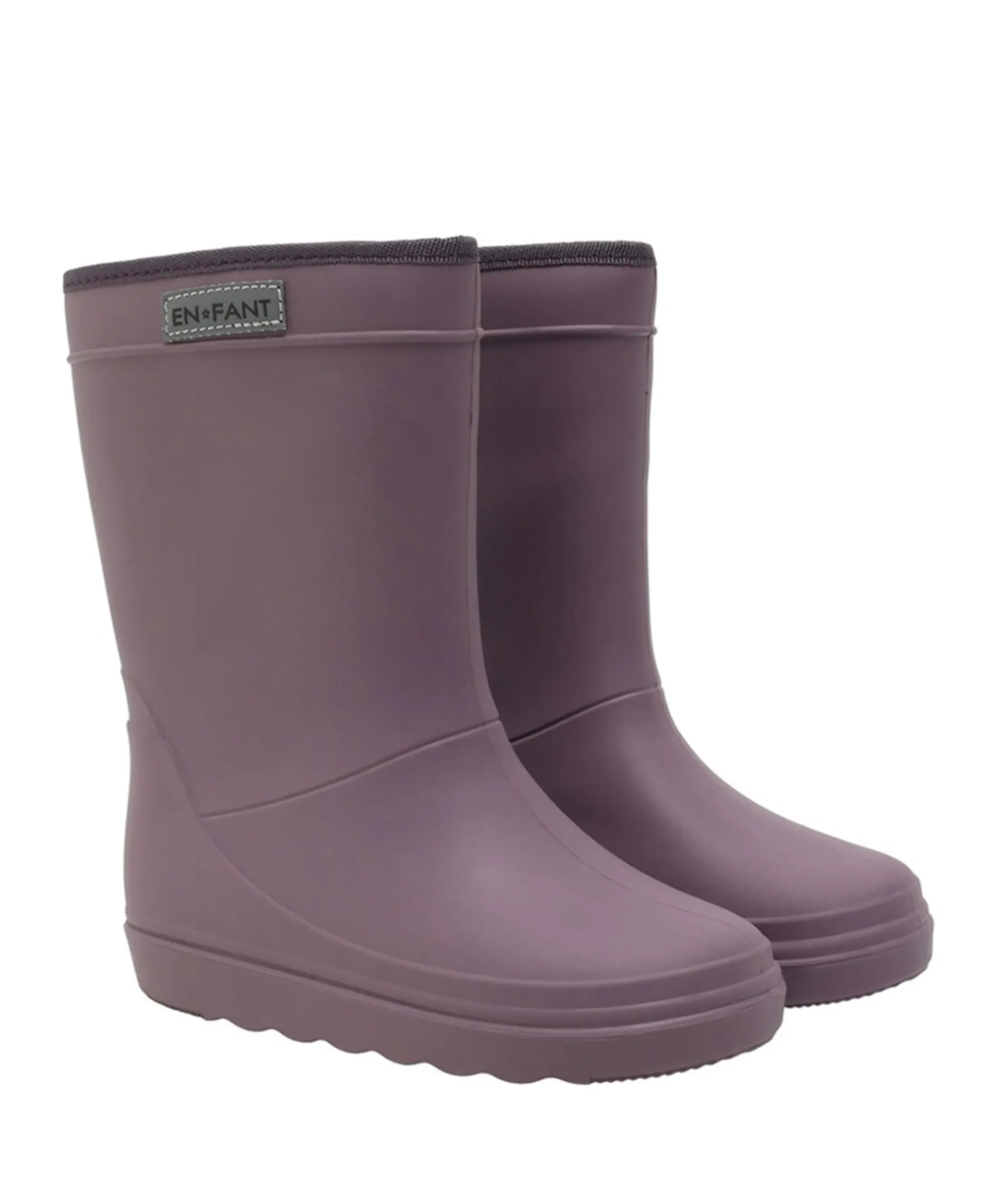 Thermo Boots Solid uniseks regenlaarzen paars