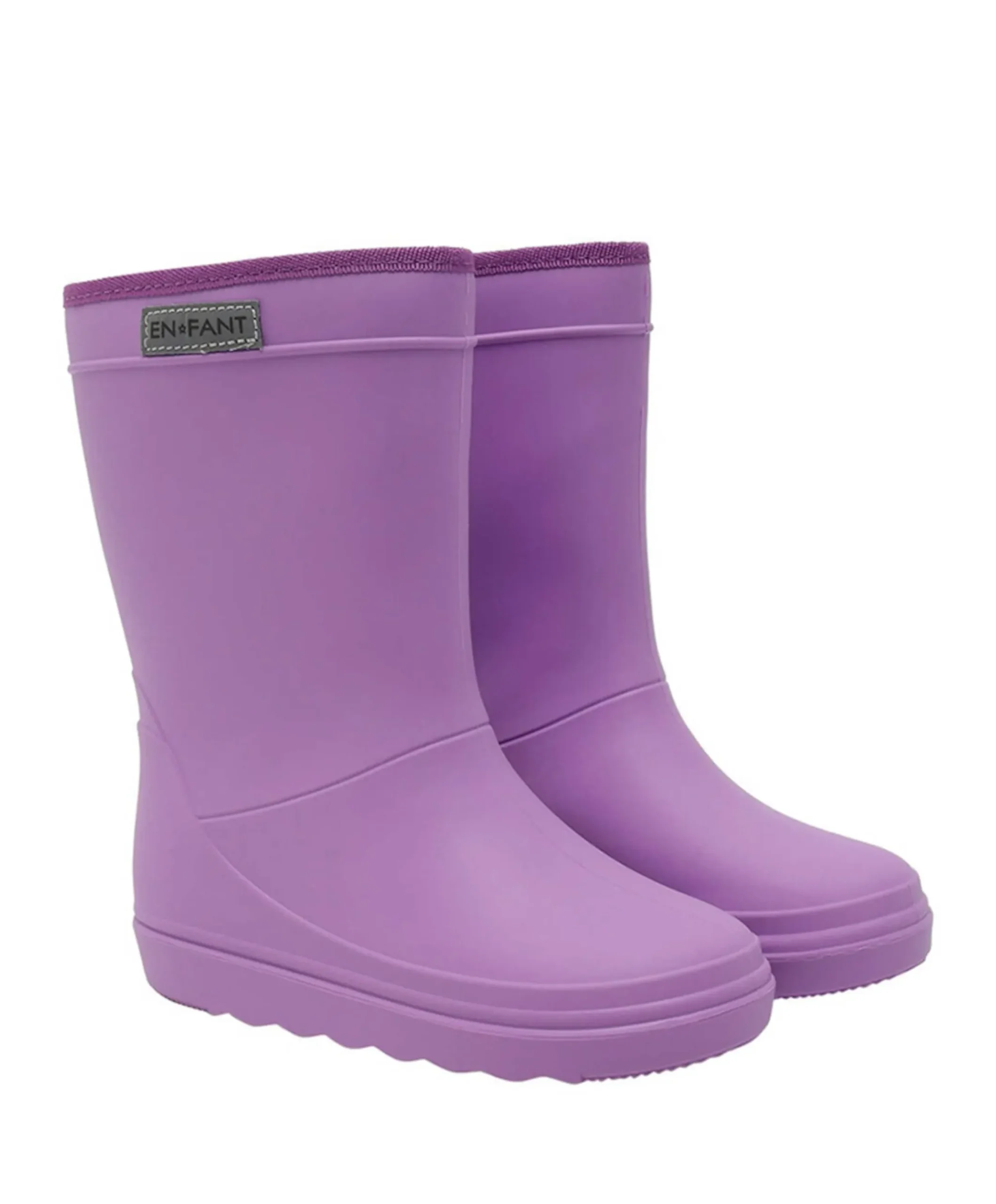 Thermo Boots Solid uniseks regenlaarzen paars