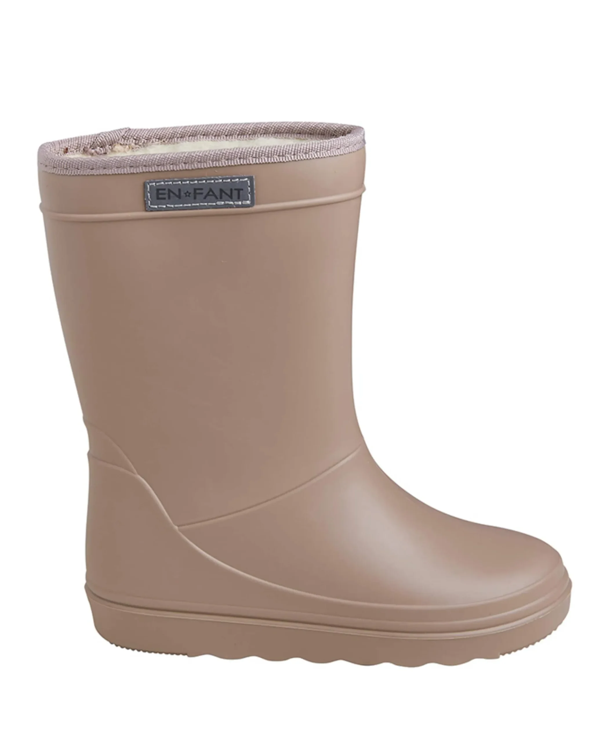 Thermo regenlaarzen bruin