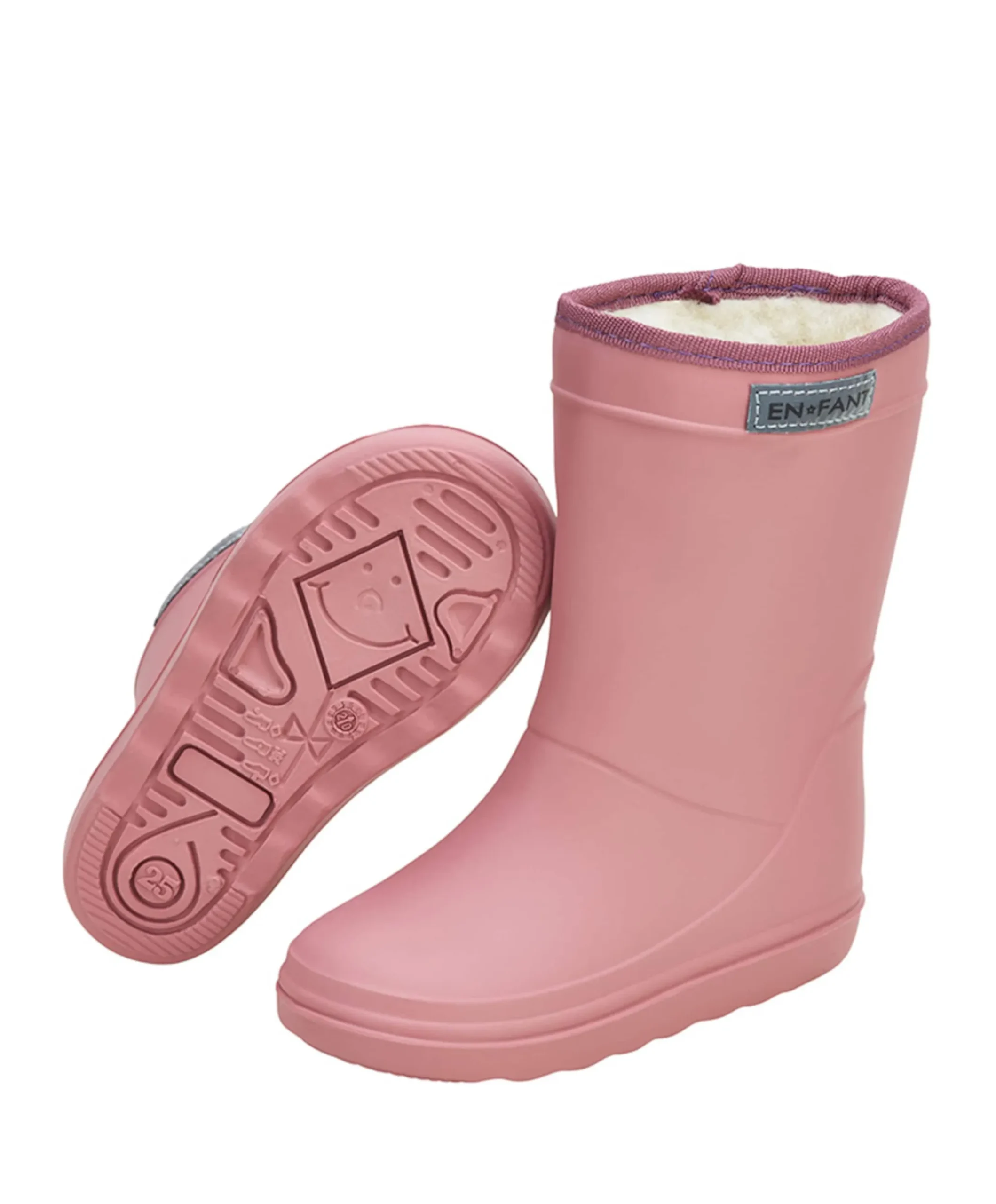 Thermo regenlaarzen roze