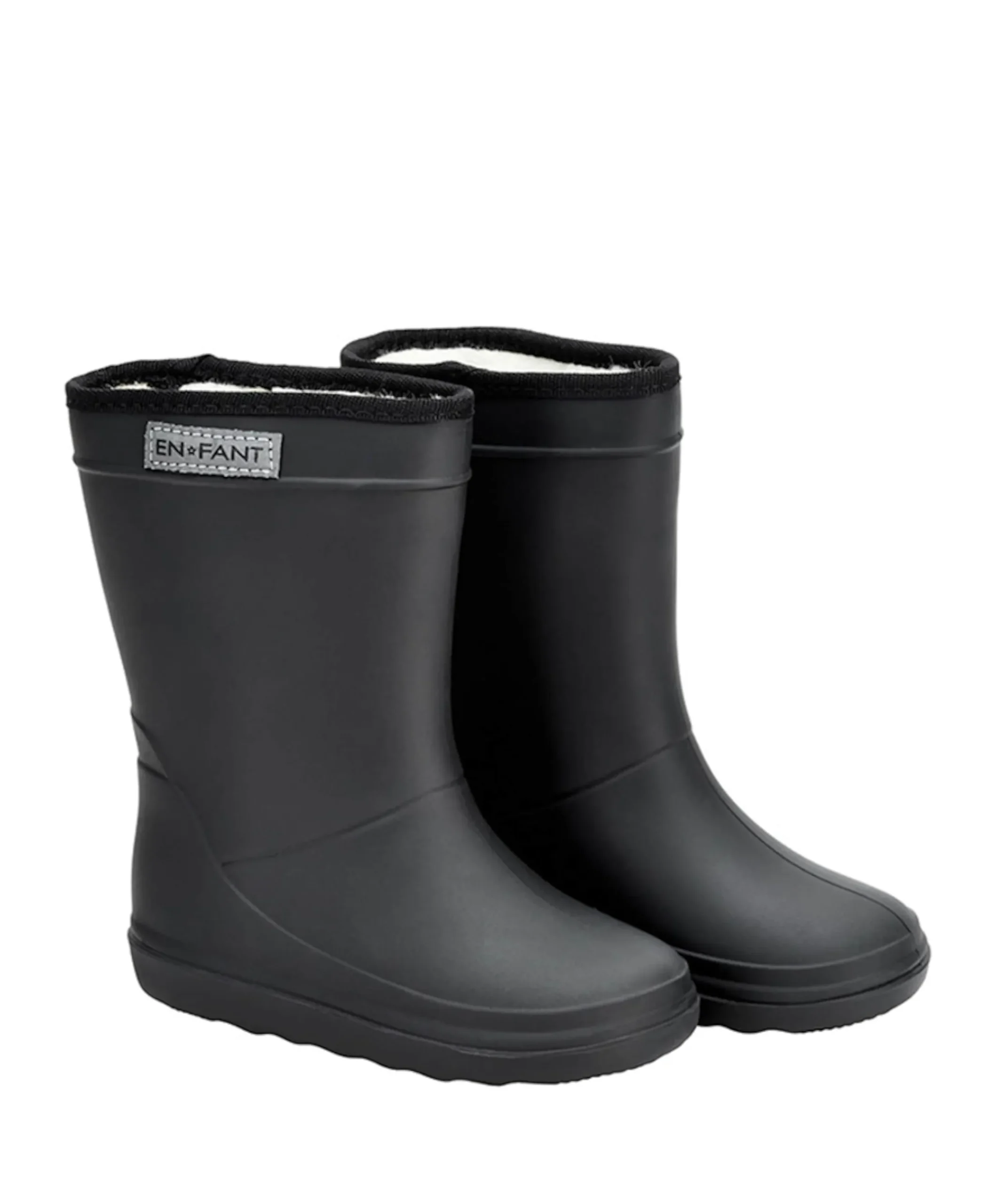 Thermo regenlaarzen zwart