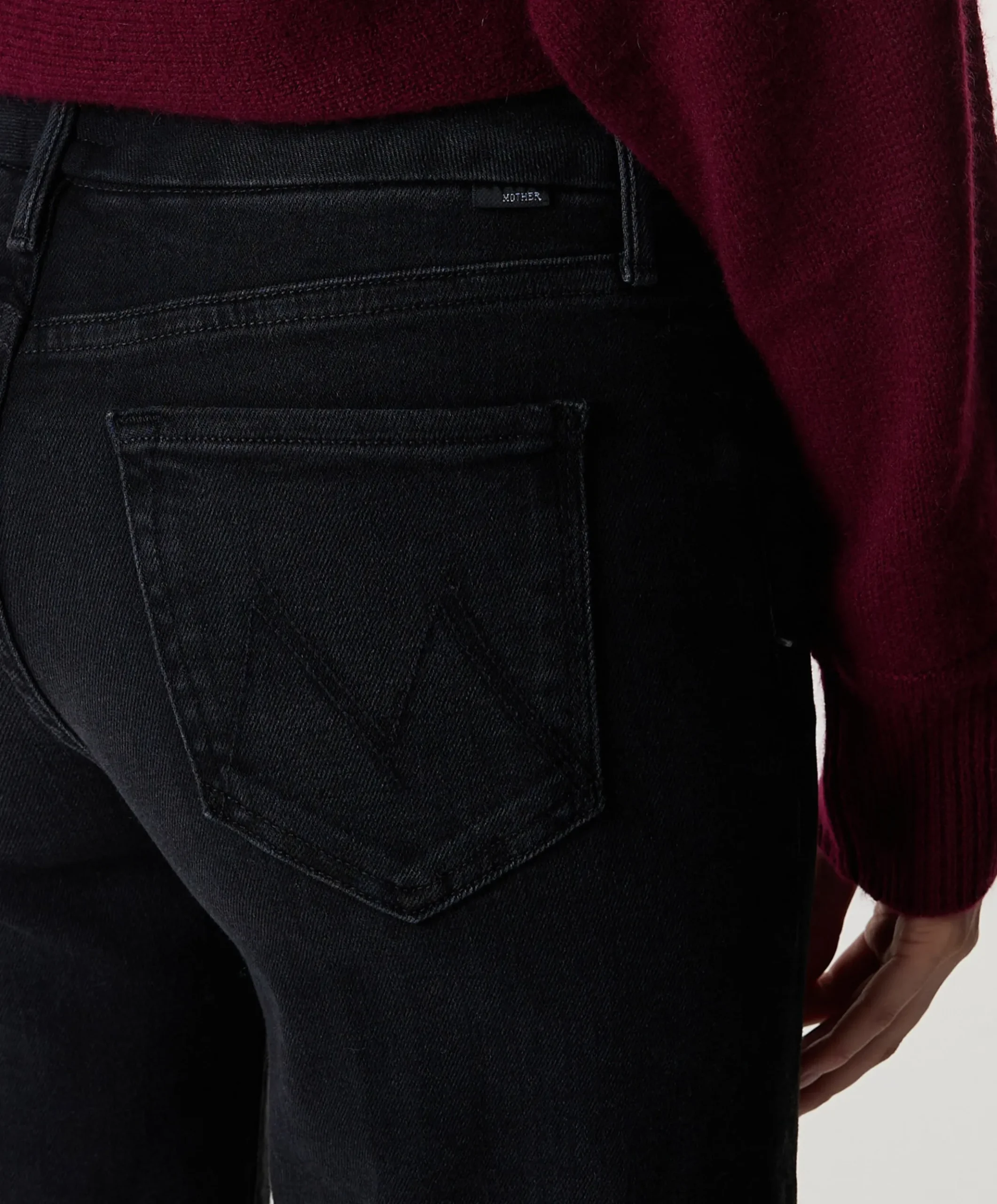 The Roller Sneak dames jeans zwart