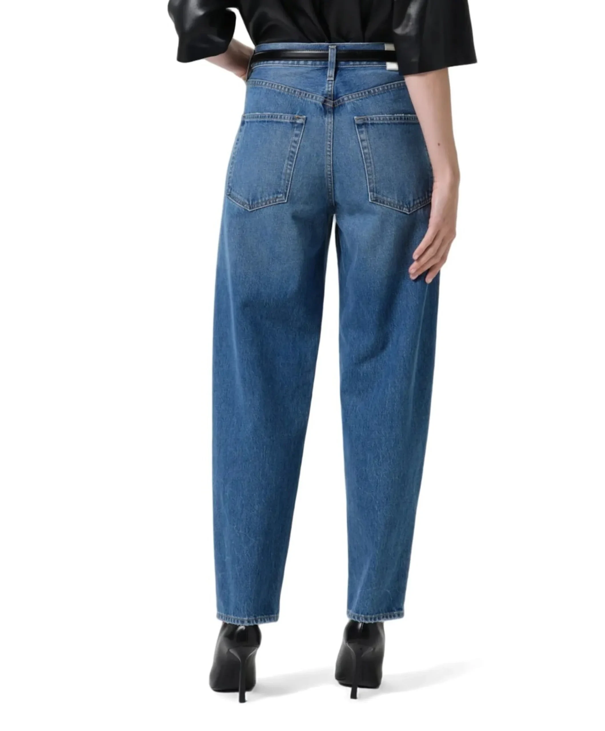 The Taper jean in pastis dames jeans blauw