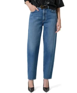 The Taper jean in pastis dames jeans blauw