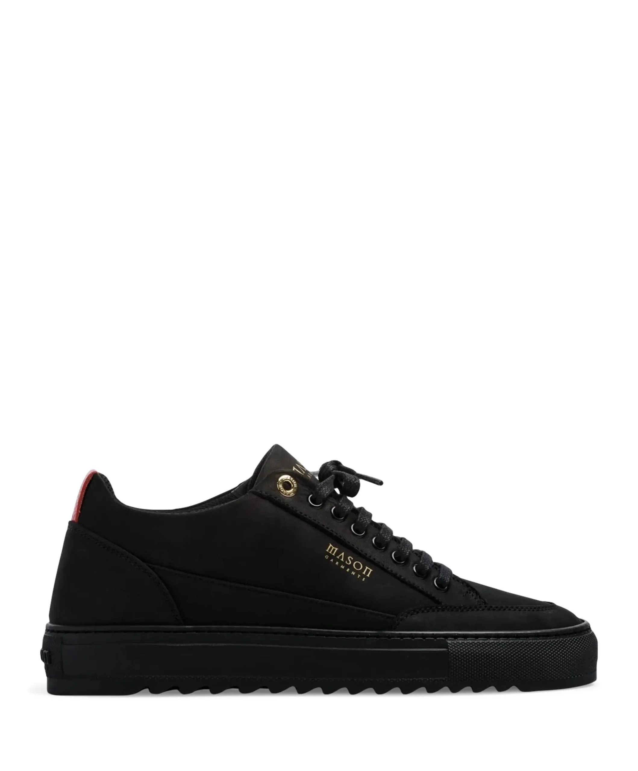 Tia Nabuk ESS heren sneakers zwart