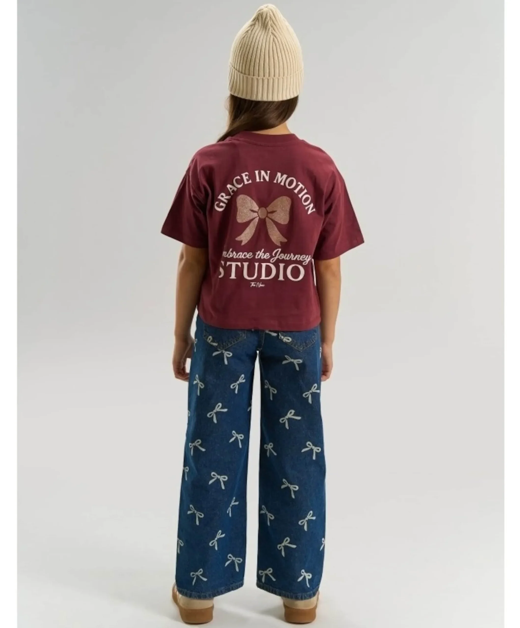 TNVirginia Wide Fit Jeans meisjes jeans blauw