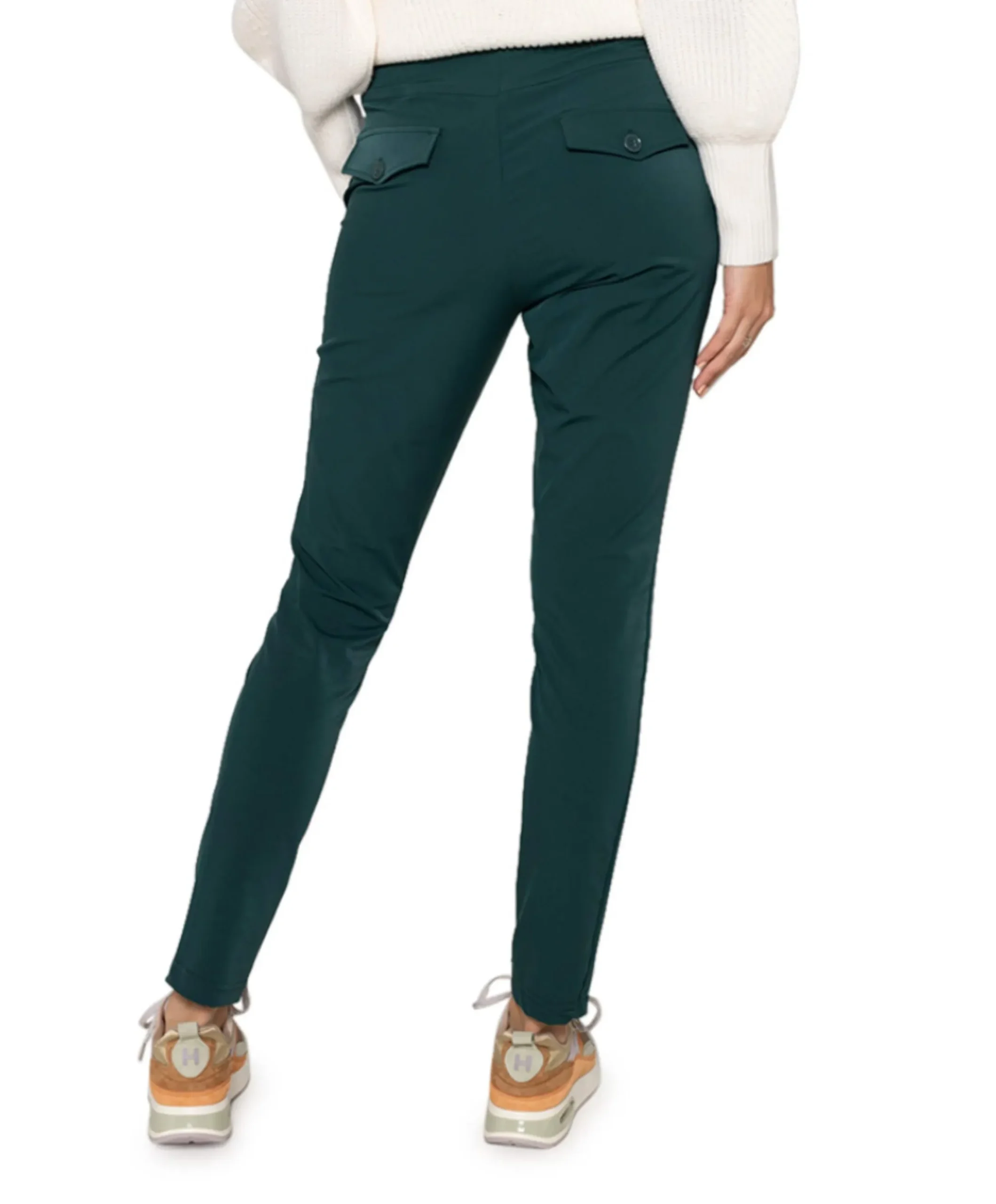 Travel casual dames broek groen