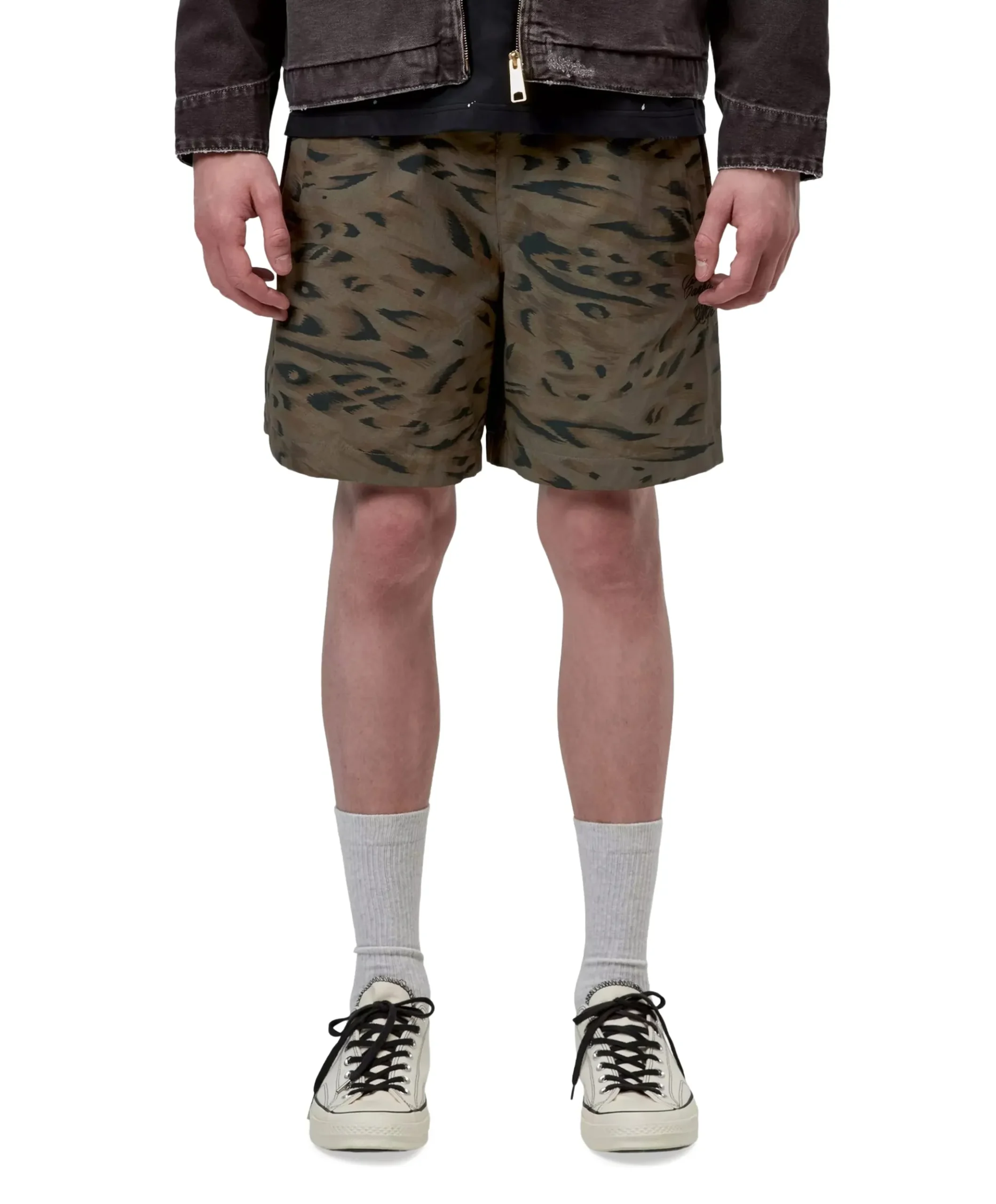 Travon Shorts heren korte broek groen
