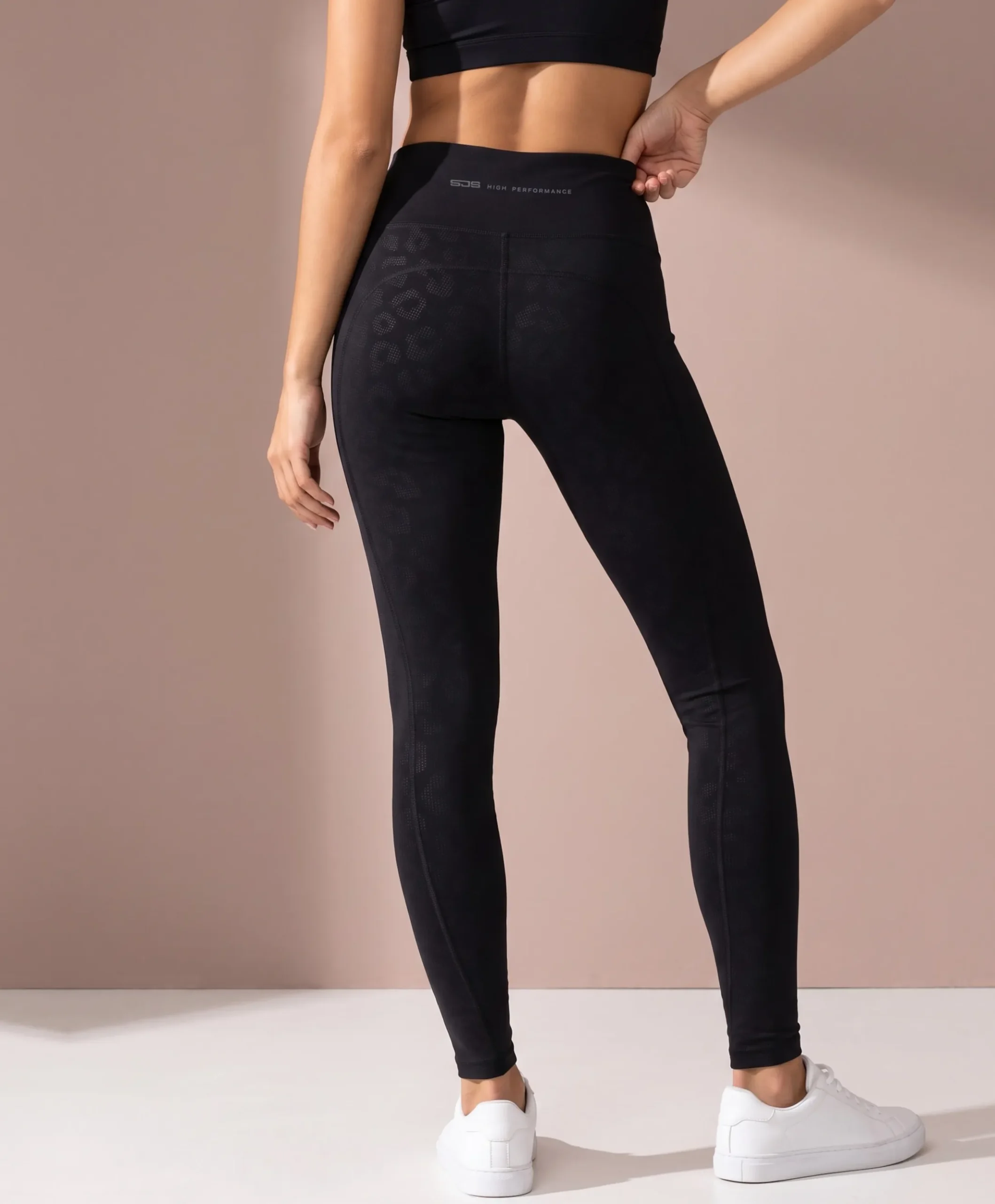 Tunde dames tights zwart