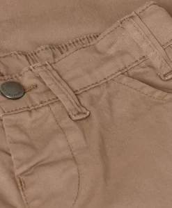 Twill jongens broek bruin