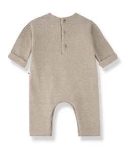 Uniseks babypakje beige