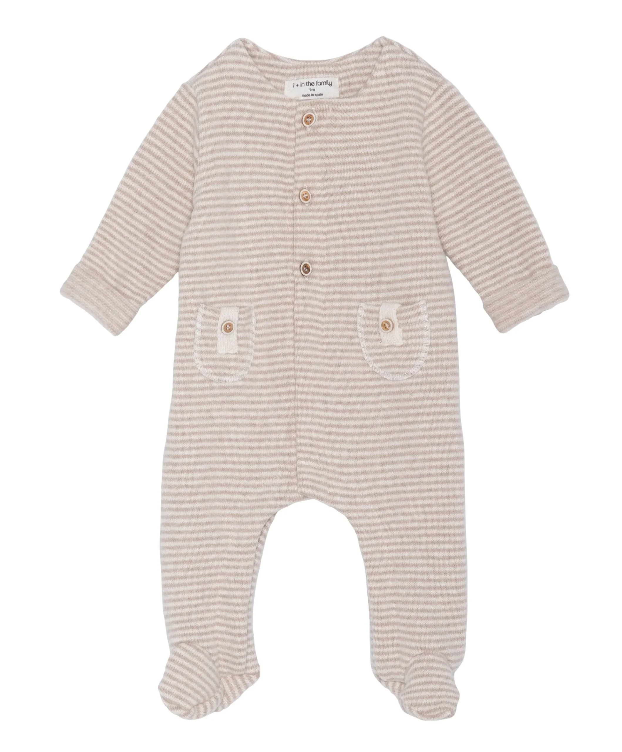 Uniseks babypakje beige