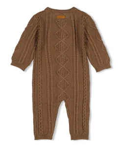 Uniseks babypakje bruin