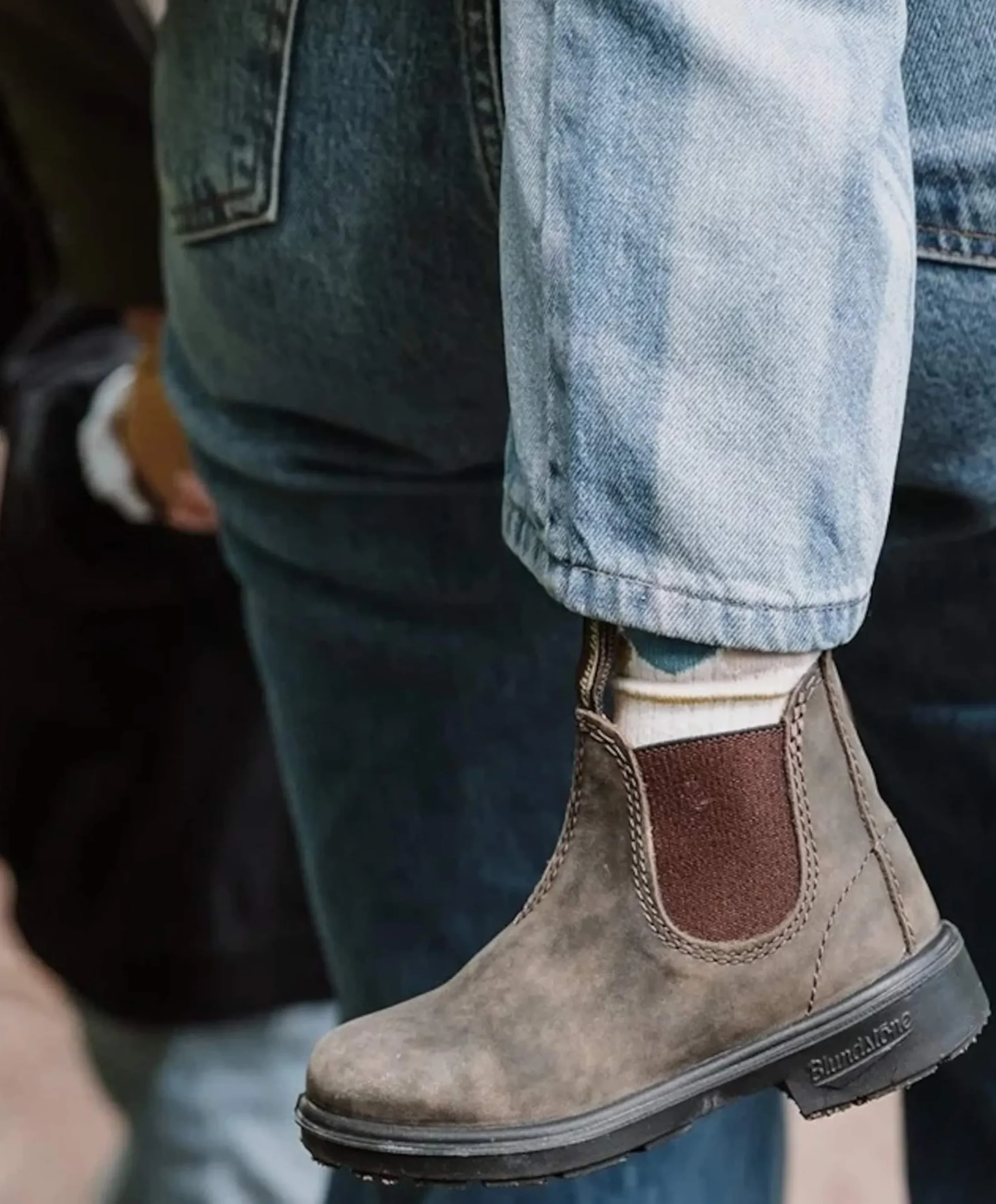 uniseks boots bruin