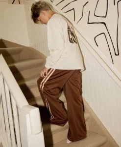 Uniseks broek bruin