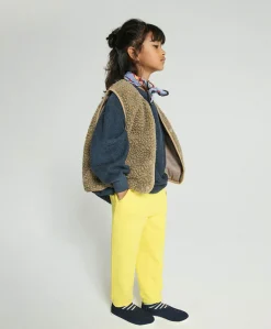 Uniseks gilet bruin