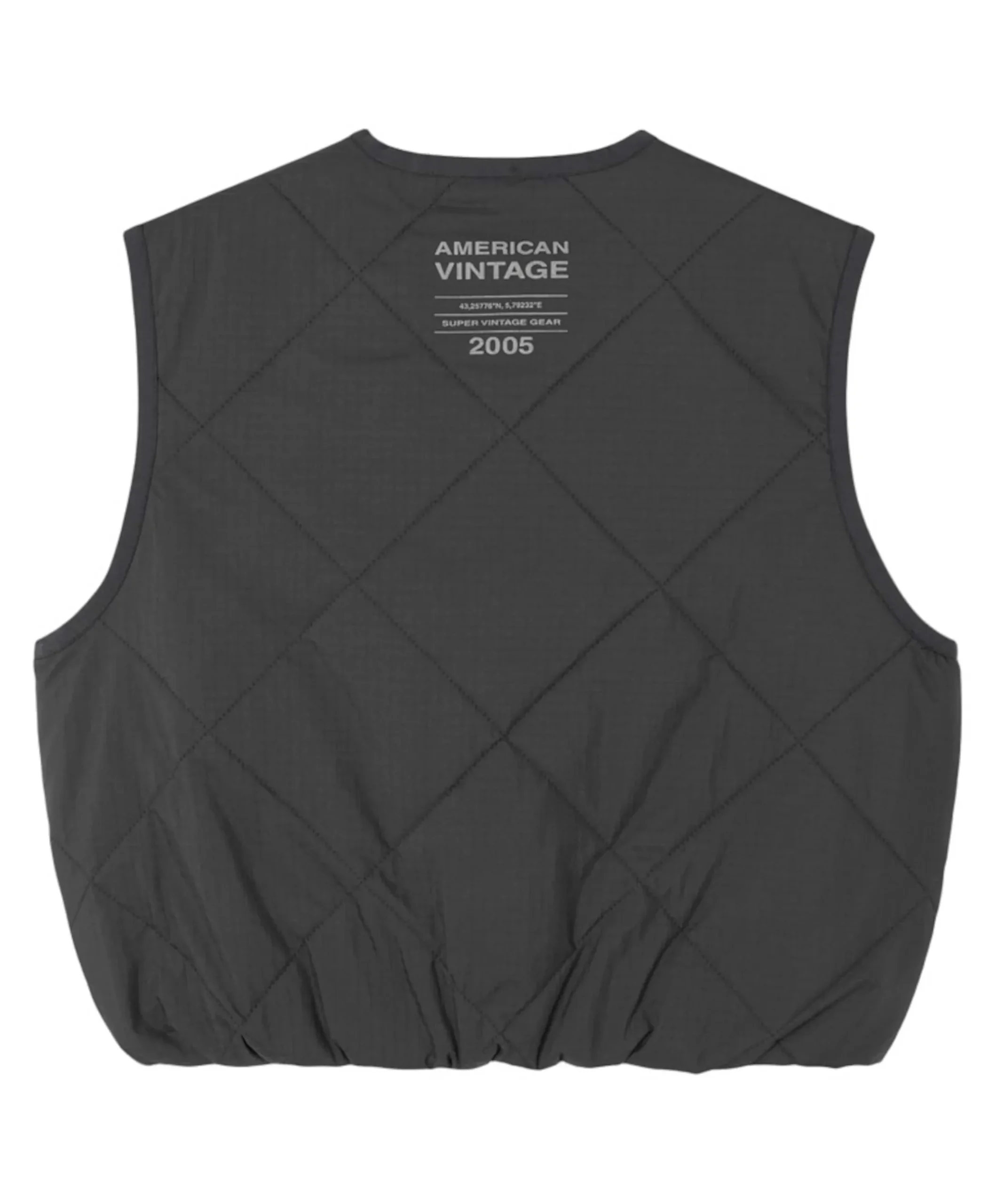 Uniseks gilet grijs
