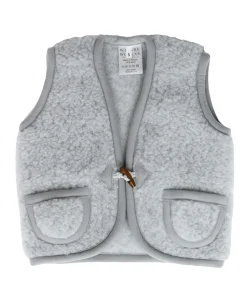 Uniseks gilet grijs