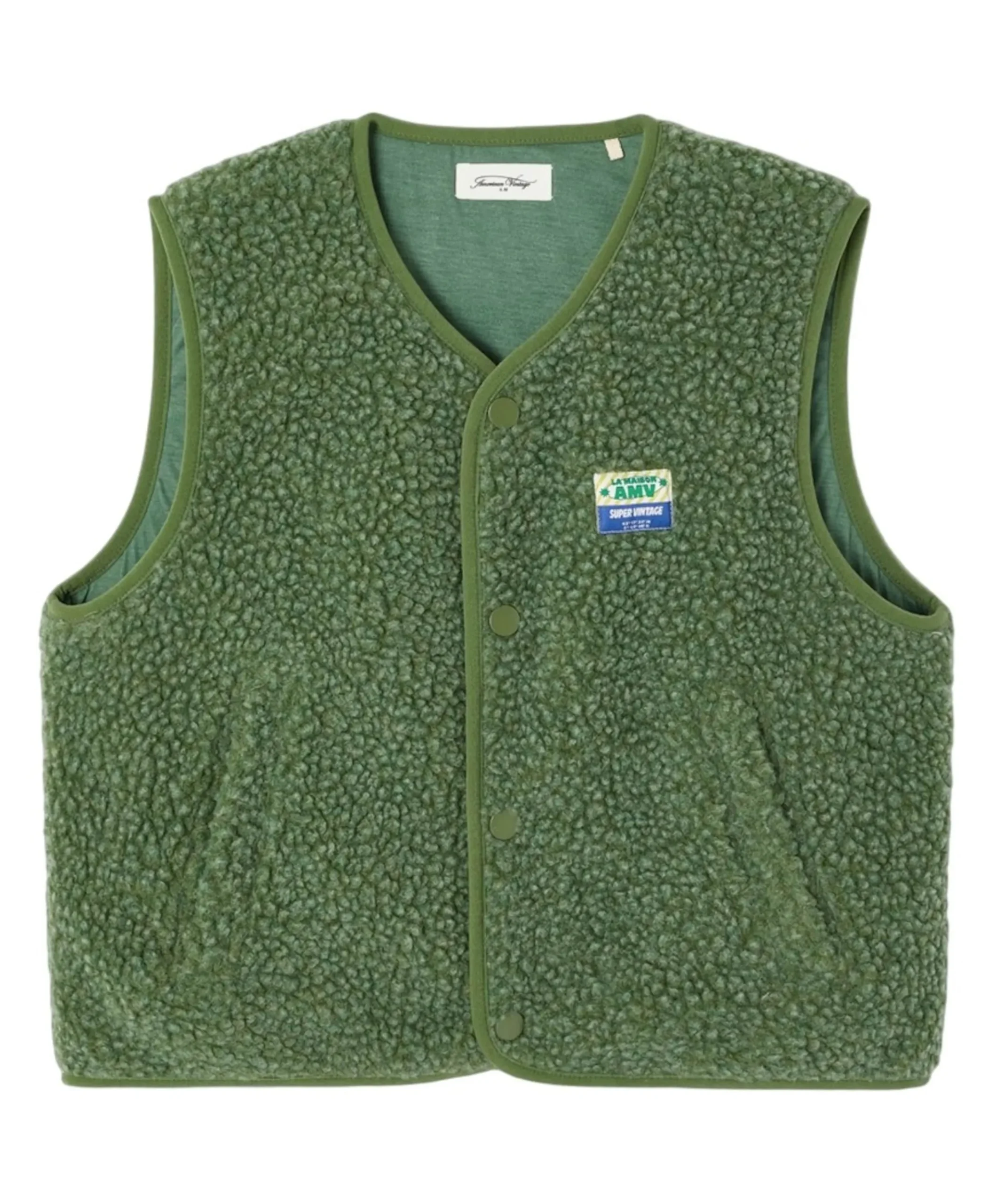 Uniseks gilet groen