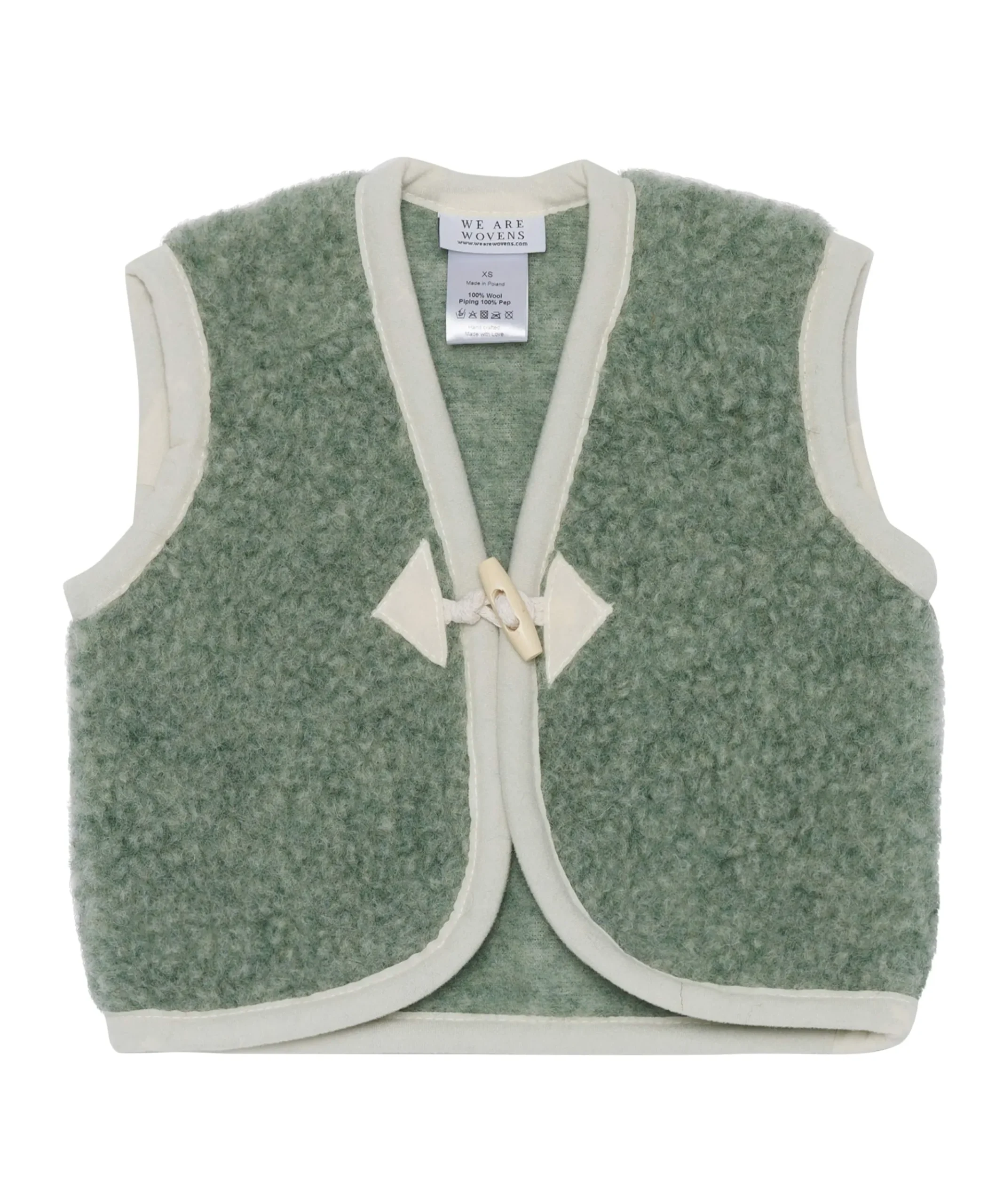 Uniseks gilet groen