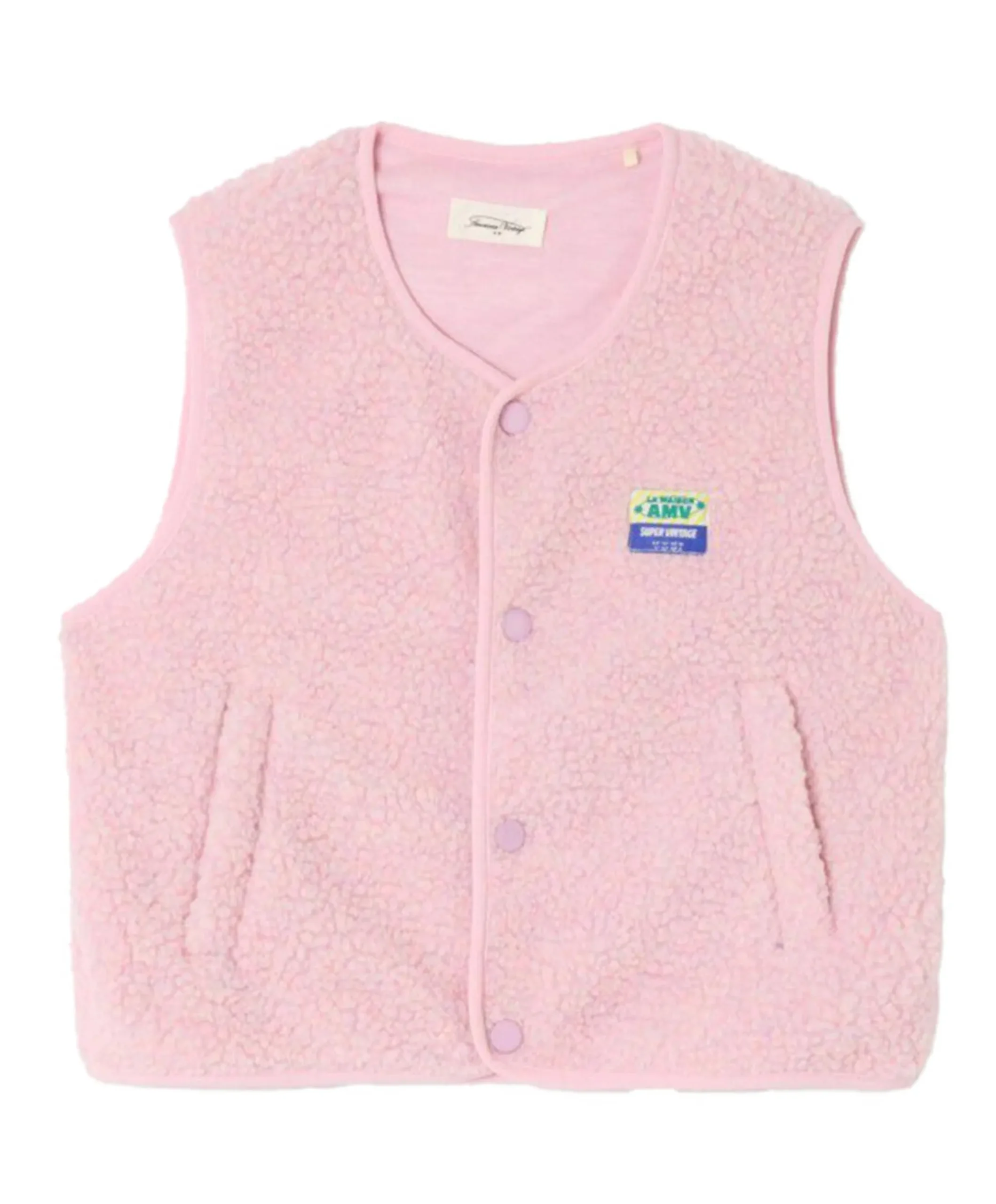 Uniseks gilet roze