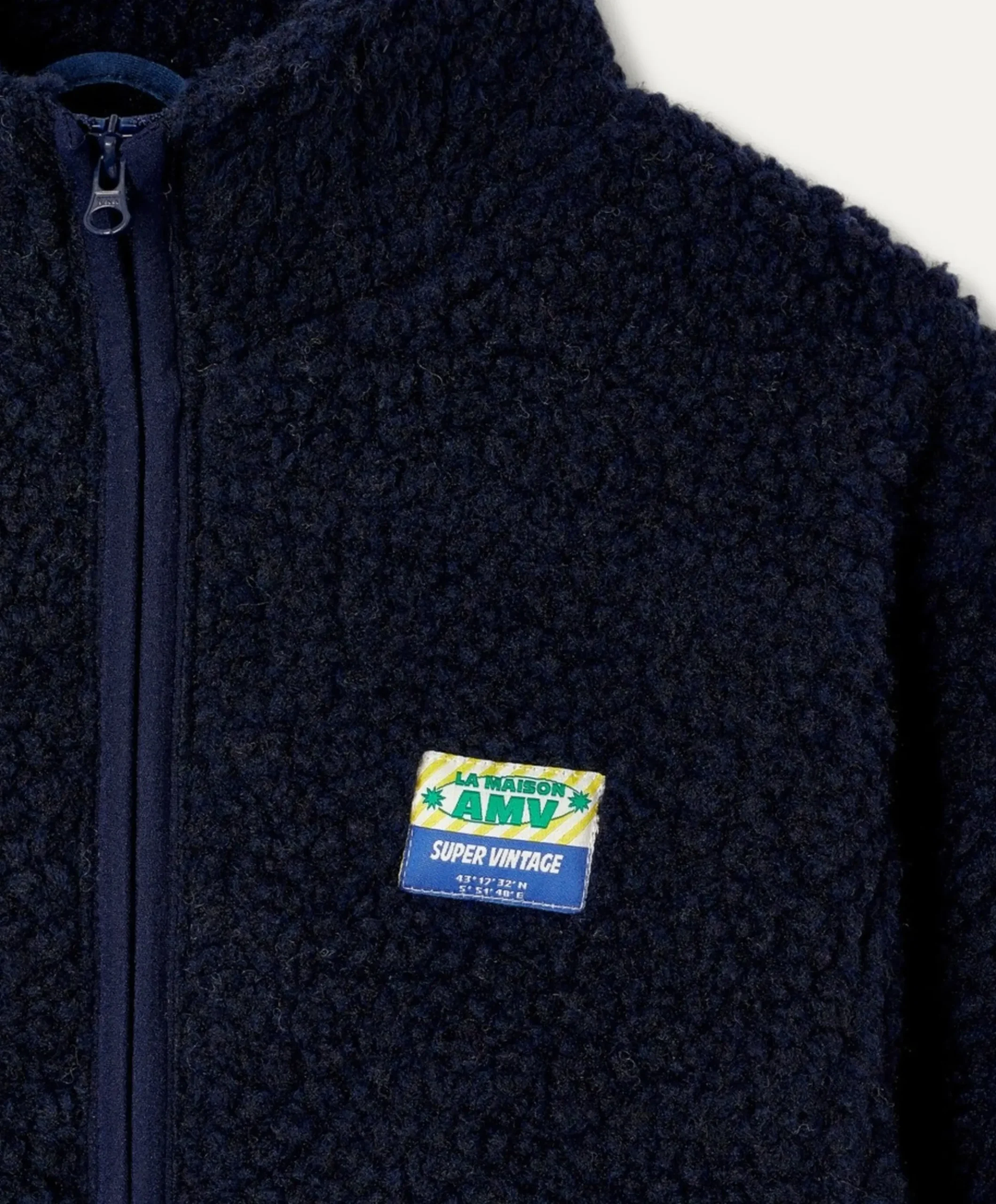 Uniseks jas blauw