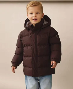 Uniseks jas bruin