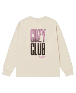 Uniseks longsleeve beige