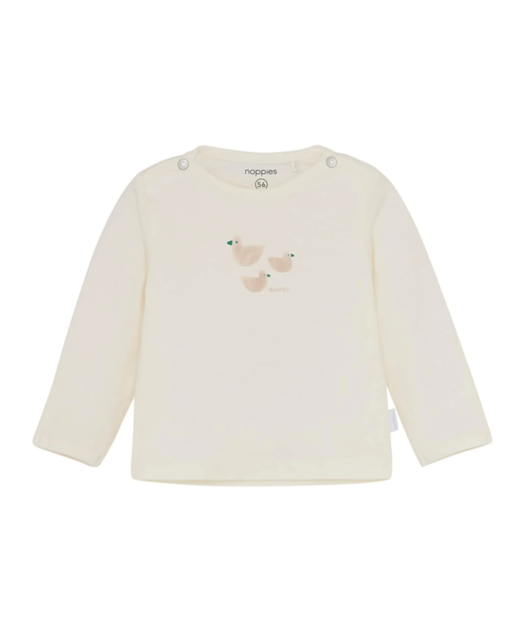 Uniseks longsleeve beige