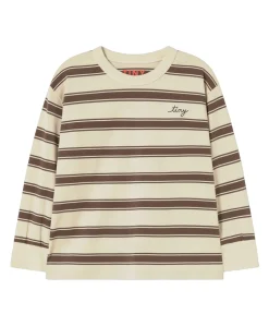 Uniseks longsleeve beige