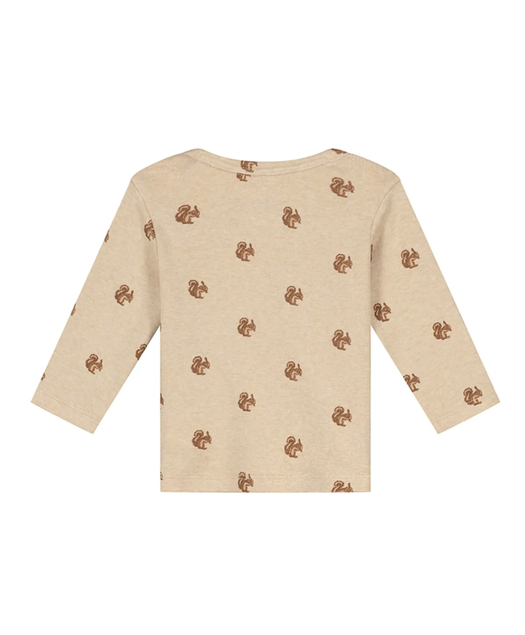 Uniseks longsleeve beige
