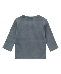 Uniseks longsleeve grijs