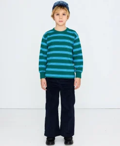 Uniseks longsleeve groen