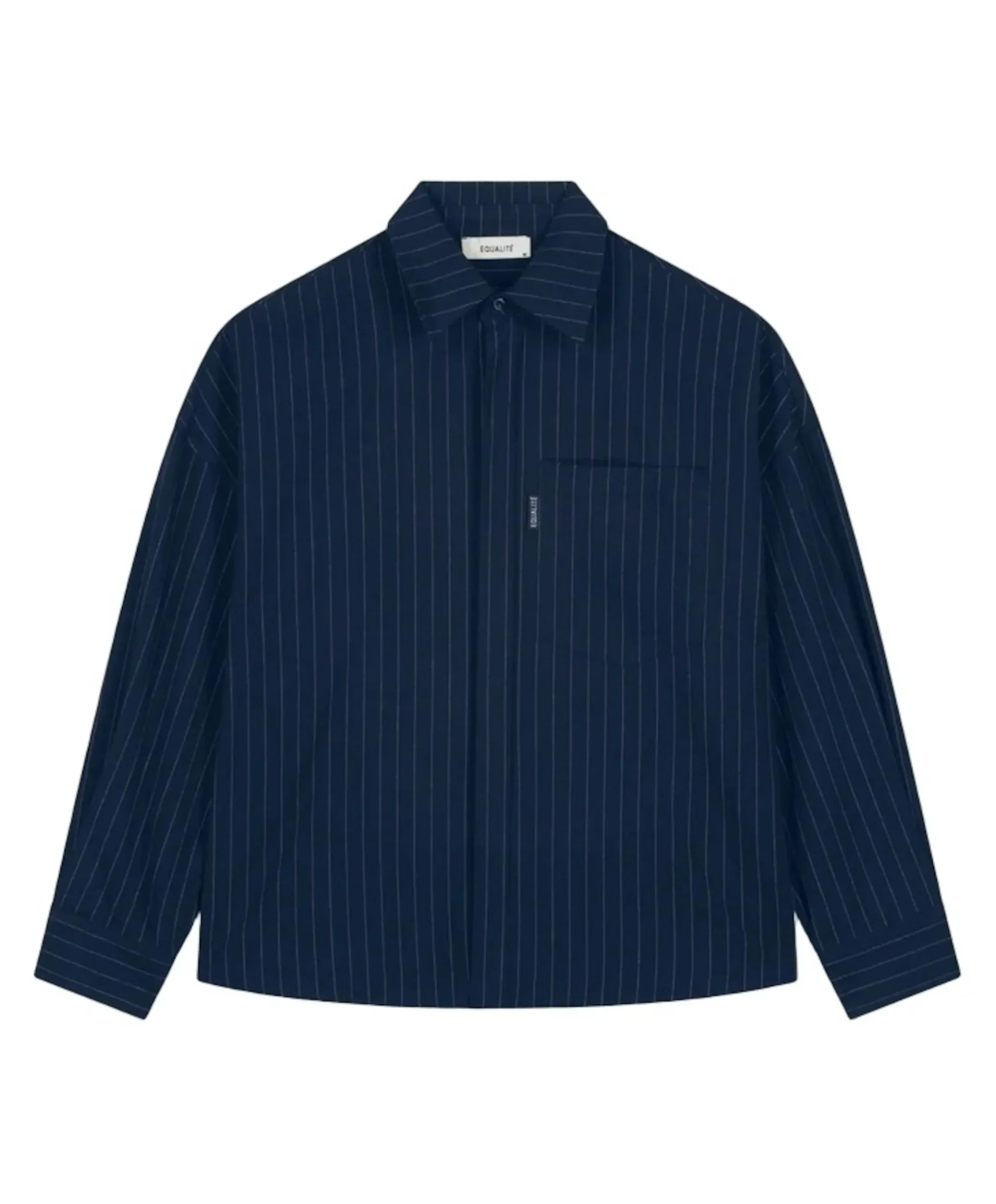 Uniseks overshirt blauw