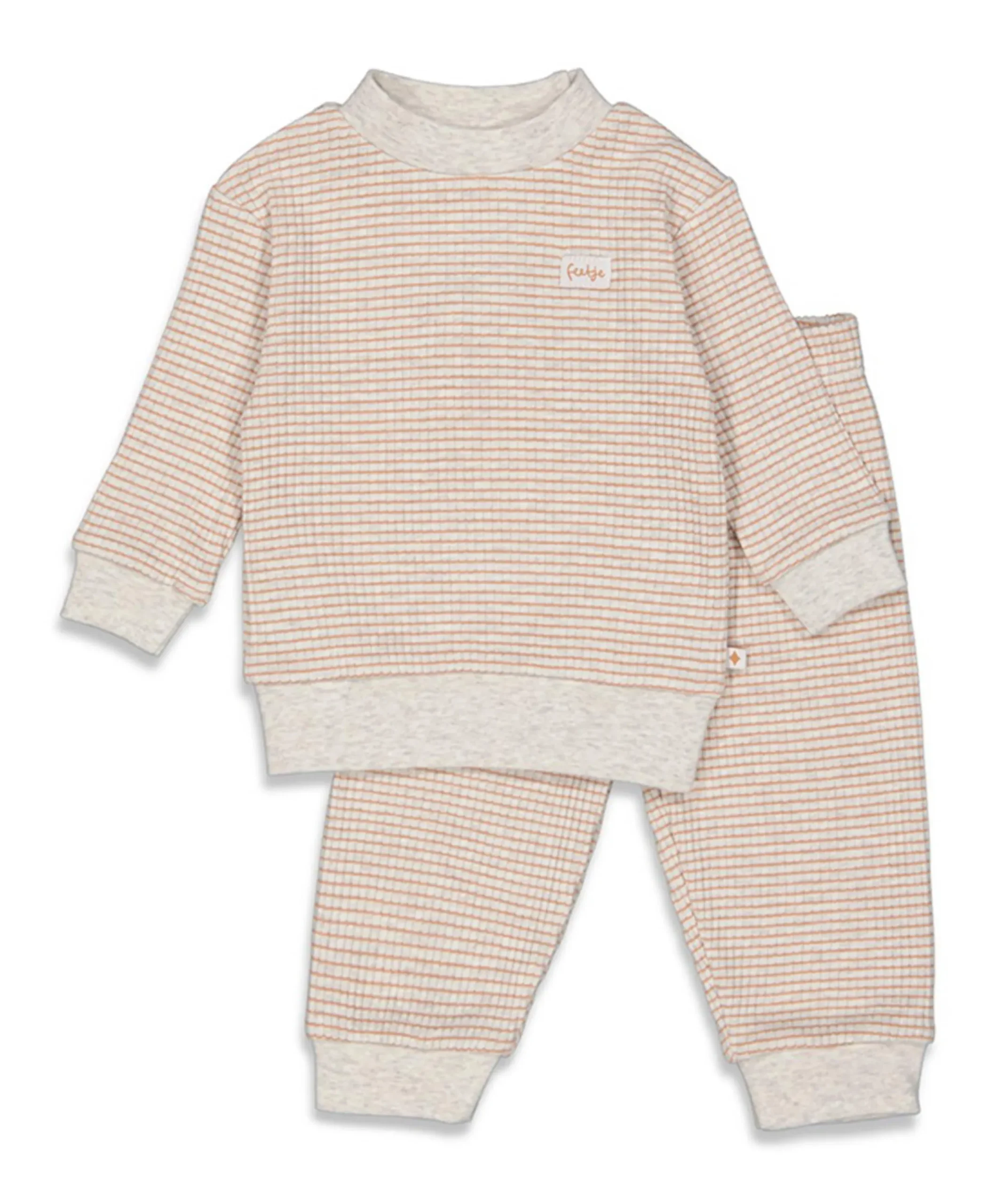 Uniseks pyjamaset bruin